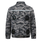 4 fans] gray camouflage singlet-1 piece / M【 45-55kg 】
