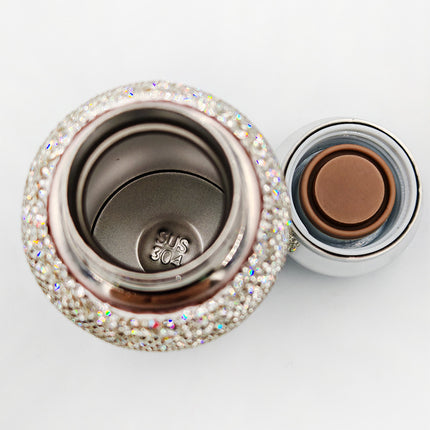 Internet Celebrity Diamond-encrusted Water Cup, Direct Drinking Water Cup, Insulated Large Water Bottle, Stainless Steel Thermos Cup, Large Capacity Manufacturer Wholesale