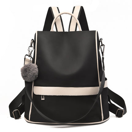 Oxford Cloth Canvas Backpack for Women 2026 New Korean Style Trendy Versatile Travel School Bag Women's Backpack Cross-Border