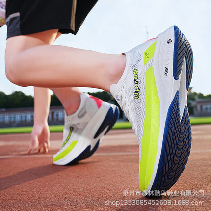 Up run new full palm carbon board sports casual running shoes lightweight shock absorption rebound non-slip professional couple running shoes