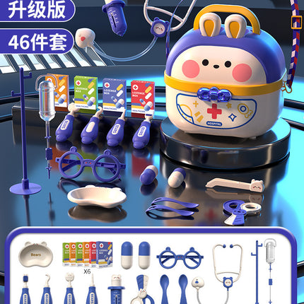 Simulation Medical Box Doctor Doctor Toy Set Boy Play House Play Injection Medical Suitcase Girl