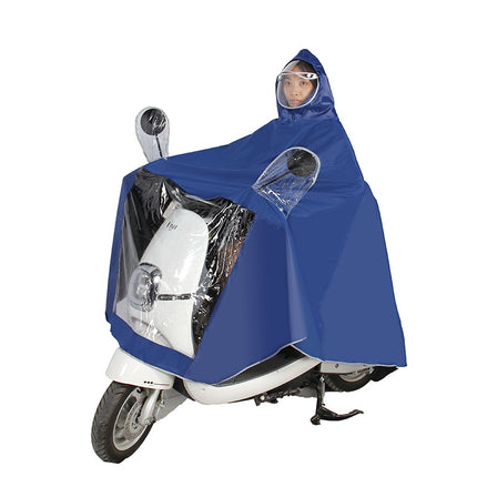 Electric Vehicle Raincoat, Battery Vehicle, Motorcycle, Adult Single/Double Person, Enlarged Full-Body Rain Poncho, Stylish, Enlarged and Widened