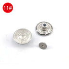 11#Stainless steel environmentally friendly buckles (default screws can be equipped with aluminum nails)