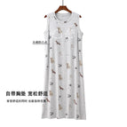 2937 hemp gray-chest pad cut sleeve dress / F free size [40.00 kg-60.00 kg]]