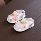 Ink painting [ultra-thin fish mouth sandals cx] / Inner length 11cm (recommended for 0-6 months)