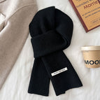 6% wool solid color-black