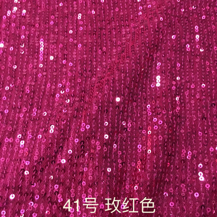 3mm straight sequins embroidered stretch mesh vertical embroidered beads fabric dress wedding dress stage clothing fabric wholesale