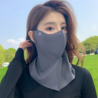 Mz sunscreen mask (short) - dark gray