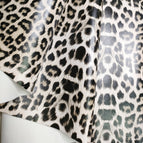 8#khaki small leopard print