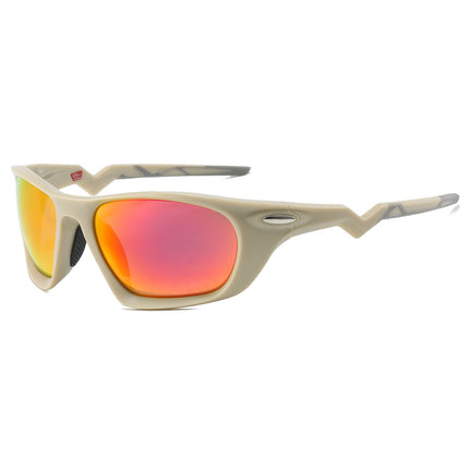 New Polarized Sunscreen Nylon Polarized Sunglasses Fashion Trendy Retro Outdoor Cycling Sports Glasses 9431
