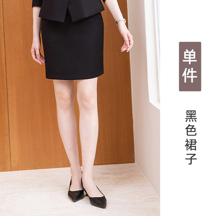 Gray Suit Suit for Women 2025 New Spring & Fall High-End Business Attire Formal Hotel Front Desk Manager Work Clothes