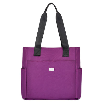 2022 New Simple Tote Bag Nylon Cloth Bag Crossbody Bag Canvas Bag All-match Large Capacity Women's Bag General Bag