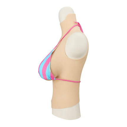 Cross-Dressing Factory Half-Length High-Elastic Solid Silicone Prosthetic Breasts Fake Breasts Cd Transvestite Cross-Dressing Cosplay Big Breasts