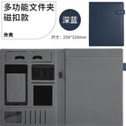 Dark blue without note pad
