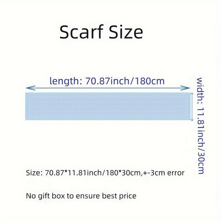 2023 Korean version of autumn and winter new imitation silk brushed vintage fashion classic men's scarf scarf dual-use wholesale