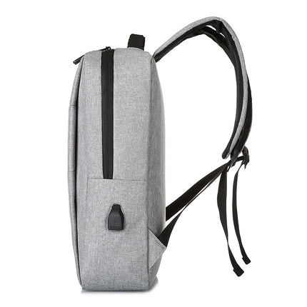 Cross-border computer bag 15-16 inch men's large-capacity travel usb computer backpack business printable logo shoulder bag