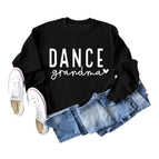 Black Sweatshirt (White font) / S