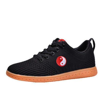 Feiwei Tai Chi Shoes for Men and Women, Martial Arts Training Shoes, Square Dance Sports Shoes, Tai Chi Practice Shoes, Middle-Aged and Elderly Walking Shoes