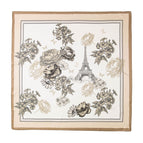 Fhz25-9557-1 artistic iron with flowers / 65*65