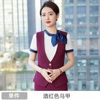 wine red Vest / S