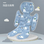 Plane light blue Polar Bear / 70*33
