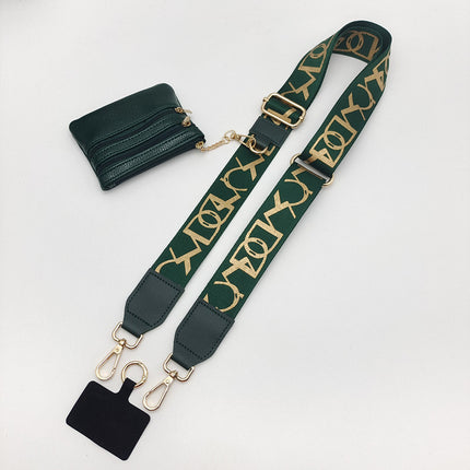 Hot-selling mobile phone strap replaceable detachable hand strap with coin purse mobile phone lanyard Amazon cross-border