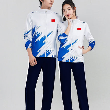 Spring and Autumn Games Class Uniform Two-Piece Set Men's Two-Piece Set Women's Junior High School Senior high school Uniform Activity Uniform Team Uniform