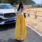 Vibrant yellow elongated / XS