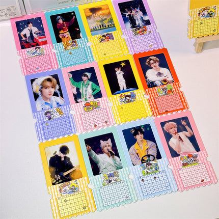 Ten diligent days around ins clip ticket box calendar 2025 calendar light and shadow photo reversal film calendar