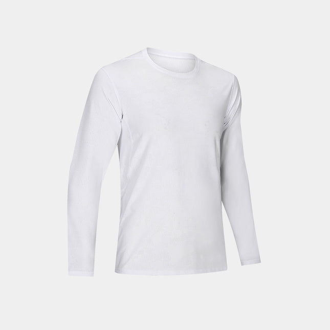 Brand Outdoor Sports Quick-drying T-shirt Men's Loose Fitness Basketball Running Sports Long-sleeved Quick-drying Clothes