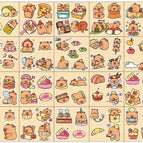 Kapibala pet sticker [leaflet]