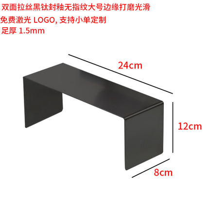 Stainless Steel Bag Display Rack Shoes Display Rack Belt Rack Glasses Wallet Display Rack Hanging Bag Display Rack