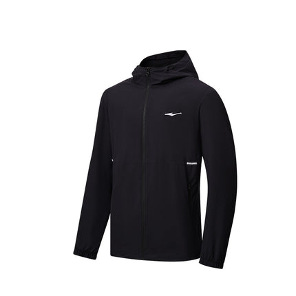 Hongxingerke Water-repellent Jacket Men's Spring and Autumn Windproof Sportswear Detachable Hooded Jacket Men's Top