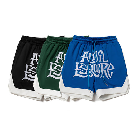 American-Style Shorts Hip-Hop Trendy Brand 2026 Spring New Basketball Shorts Men's High Street Loose Casual Sports Pants