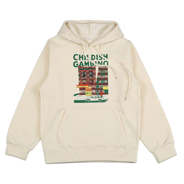 Childish Gambino Hoodies Men's Clothing Long Sleeve Men Women H