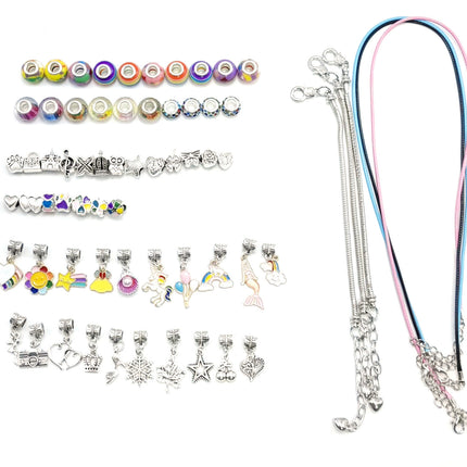 Children's Birthday Gifts for Girls, Girls' Toys, 6-8 Year Old Little Girls' Jewelry Box, 9-12 DIY Bracelet Jewelry