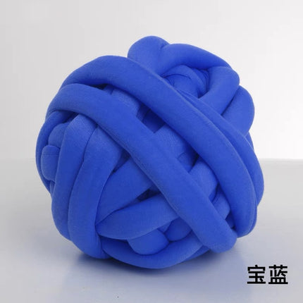 Icelandic Yarn Ball Hand-Knitted Blanket Cushion Cat Bed Pillow Fence Yarn Ball Fine-Spun Plush