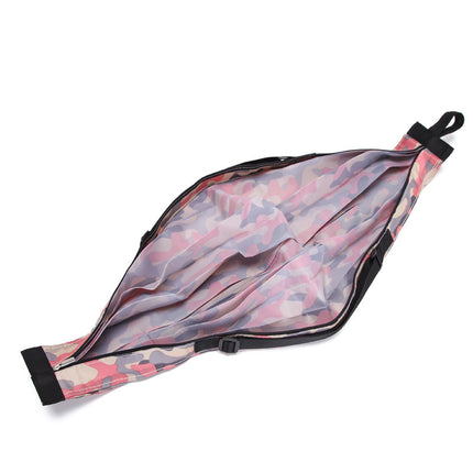 Thickened large capacity shoulder polyester portable spring roll portable storage bag storage organ folding shopping bag clothes