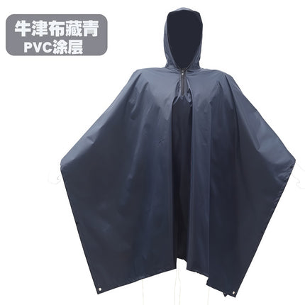 Foreign Trade Multifunctional Poncho Raincoat Unisex Poncho Outdoor Three-In-One Waterproof Raincoat Cycling Hiking Camping Style
