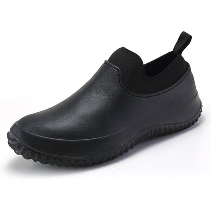 2025 New Summer Cross-Border Eva Water Shoes for Men and Women Catering Car Wash Low-Top Work Shoes Export Large Size Kitchen Shoes