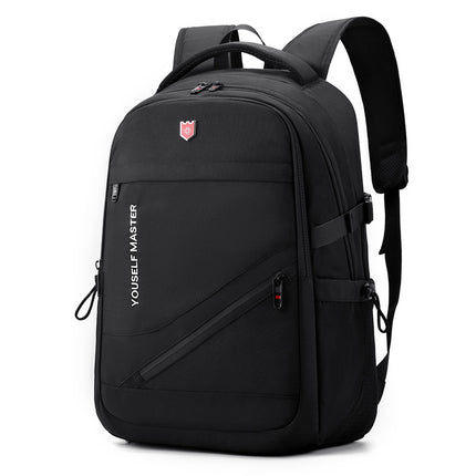 Backpack Men's Large Capacity Computer Backpack Women's Mountaineering Bag Junior High School and High School College Student Bag Air Cushion Strap