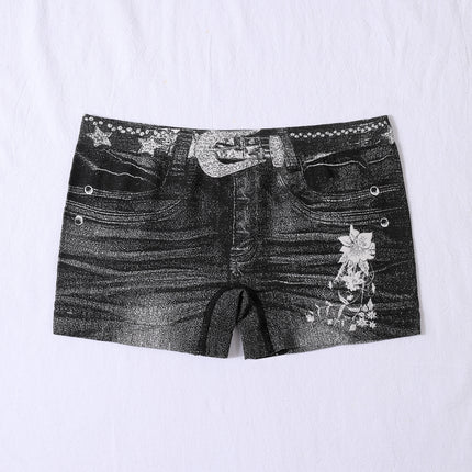 Cross-border plus size European and American-sized women's seamless underwear base wear high elastic comfortable breathable mid-waist boxer shorts