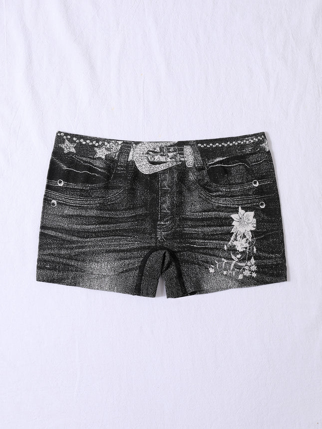 Cross-border plus size European and American-sized women's seamless underwear base wear high elastic comfortable breathable mid-waist boxer shorts