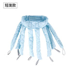 blue short detachable