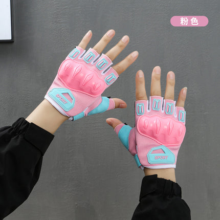 Motorcycle Gloves for Women and Men, Summer, Road Bike, Mountain Bike, Cycling, Sun Protection, Thin, Non-Slip, Wear-Resistant, Full-Finger
