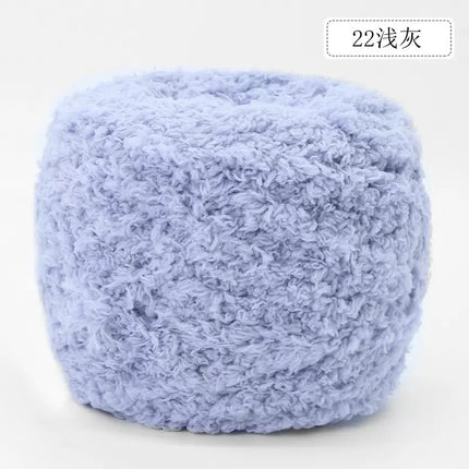 3 strands of coral fleece baby scarf coarse wool hand woven towel line baby sweater in stock wholesale