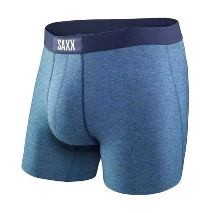 Saxx Men's Underwear Printed Modal Stereo Mesh Bag Slim Fit Soft Elastic Quick-Drying Close-Fitting Boxer Shorts for Men