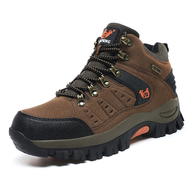 Outdoor High Top Hiking Shoes Hiking Shoes Waterproof Sneakers