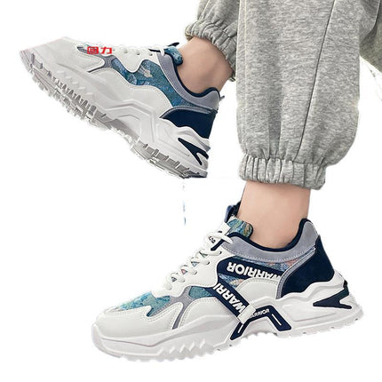Men's Shoes, Sports Shoes, Men's 2025 New Summer Casual Shoes, Men's Breathable, Deodorant, Thick-Soled Dad Shoes for Men