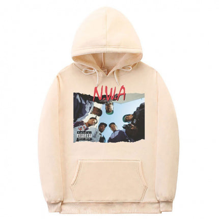 [Cross-border European Code] Gangsta Rap n. W.A NWA Hip Hop Music hoodie